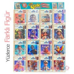 Kaydırmalı Puzzle Oyunu 3x3 BÜYÜK Boy (Sürüklemeli) Slide Yapboz