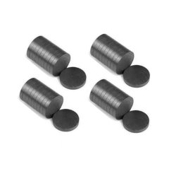 40'Lı Düz Yuvarlak Mıknatıs 17 mm (Eğitim Deney Malzemesi)