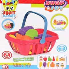 Meyve Sepeti (Alışveriş Market Seti) Kitatoys
