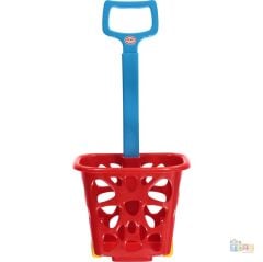 Market Arabası (Arabalı Meyve Alışveriş Seti Meslek Oyuncakları) 4045