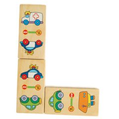 Taşıtlar Domino 28 Parça Ahşap