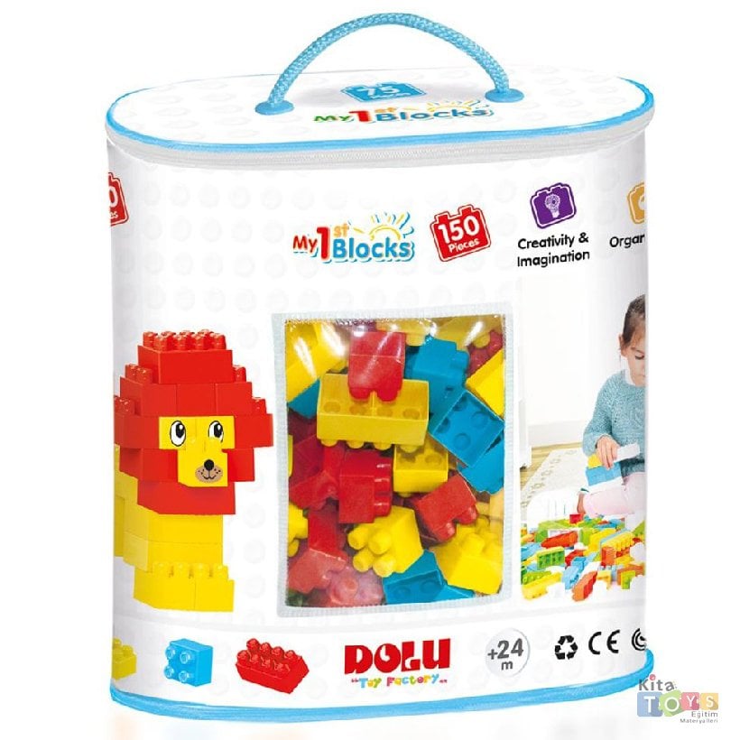 Torbada Lego Bloklar 150 Parça 5017 Dolu