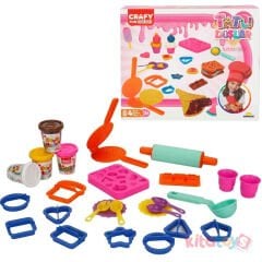 Tatlı Düşler Oyun Hamuru Seti 22 Parça (Kalıpları Kalıbı)