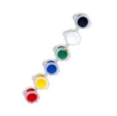 6'lı Şerit Boya Seti DOLU 6x2,5 milim (Ahşap-Köpük-Taş Boyası)