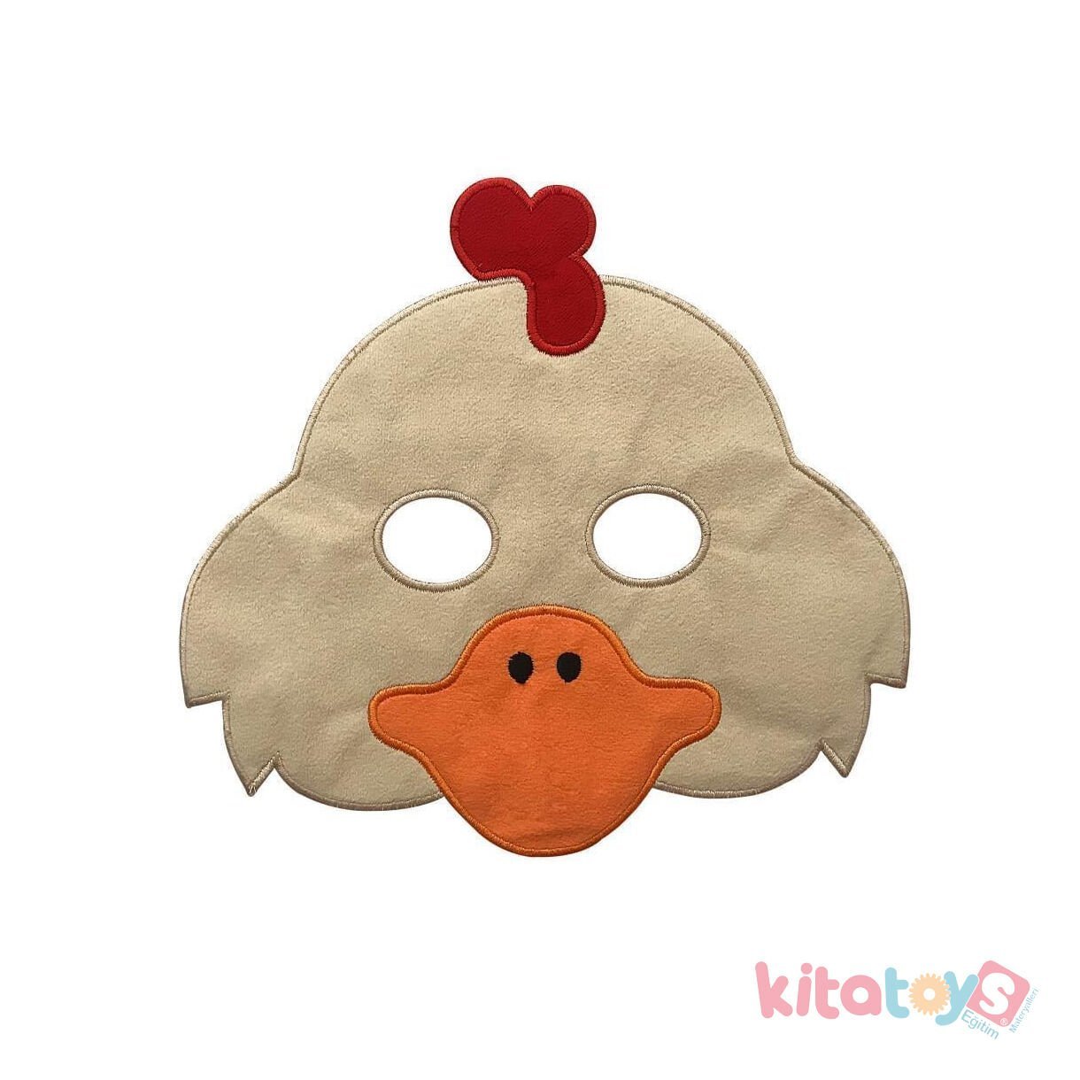 Hayvanlar Maske Tavuk (Kumaş)