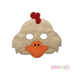 Hayvanlar Maske Tavuk (Kumaş)