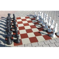 Bahçe Satranç Takımı Şah Boyu 45 cm (Anaokulu-İlkokulu)