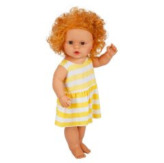 BouBou Elbiseli Konuşan Bebeğim 60 cm-Bebek
