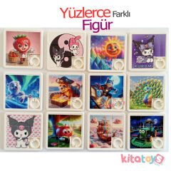 Kaydırmalı Puzzle Oyunu 3x3 KÜÇÜK Boy (Sürüklemeli) Slide Yapboz
