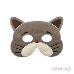 Hayvanlar Maske Kedi (Kumaş)