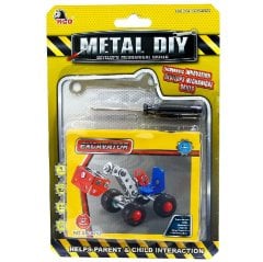 Metal Dıy 67 Parça Excavator (Mekanik Becerileri Geliştirici Oyuncak)