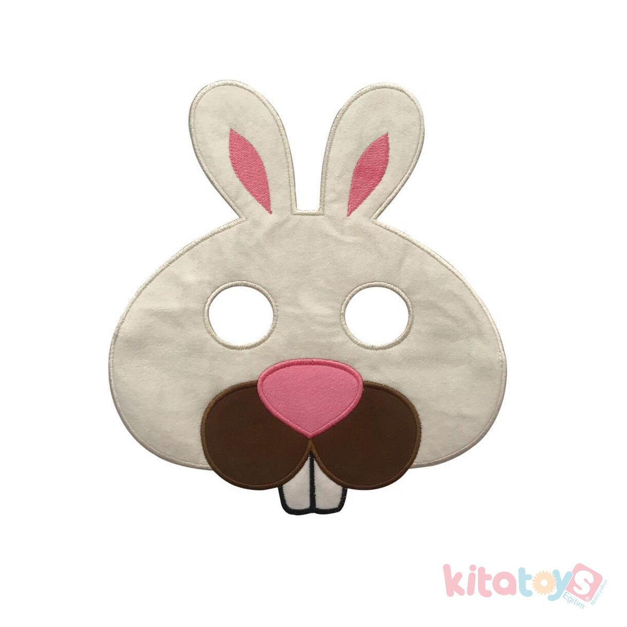 Hayvanlar Maske Tavşan (Kumaş)