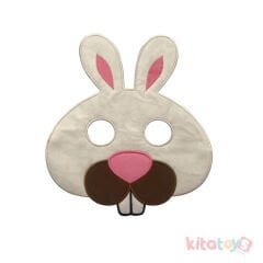 Hayvanlar Maske Tavşan (Kumaş)