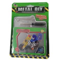Metal Dıy Motosiklet 53 Parça (STEM Oyuncak) Motorcycle
