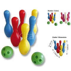 Bowling Seti 23 cm (Beceri Spor Oyuncakları)