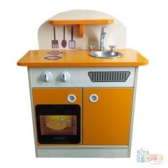 Ahşap Mutfak Köşesi (Anaokulu-Kreş Mobilyası Merkezi)