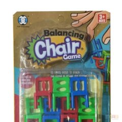 Jenga Denge Sandalyeleri 18 Adet Oyuncak (Dizme Oyunu)