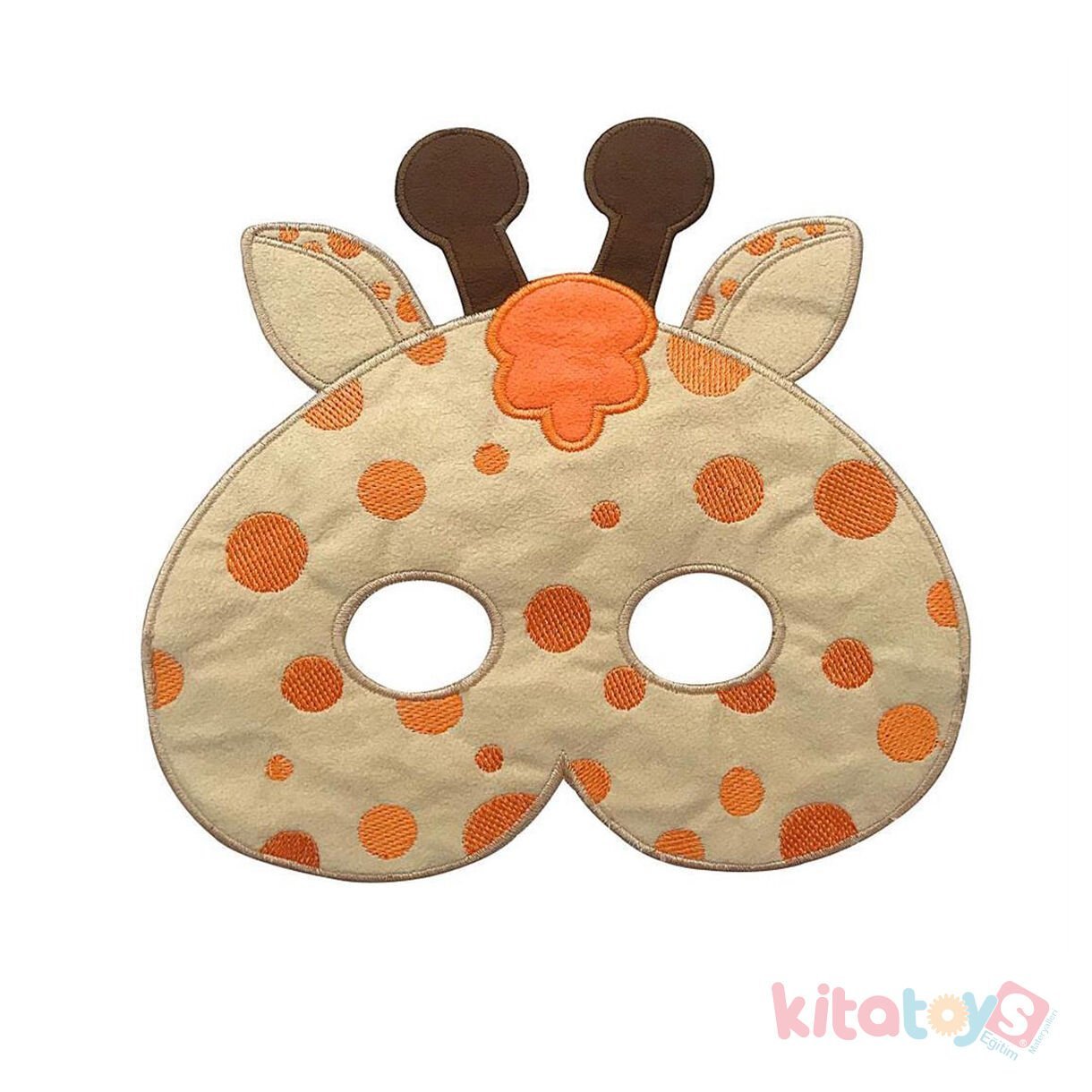 Hayvanlar Maske Zürafa (Kumaş)