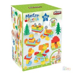 Aksesuarlı Master Bloklar 256 Parça (Lego Yapı Oyuncakları)