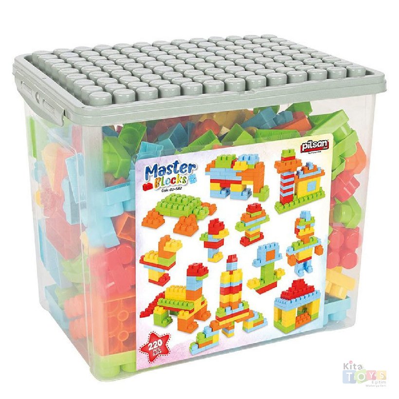 Master Bloklar 220 Parça (Lego Yapı Oyuncakları)