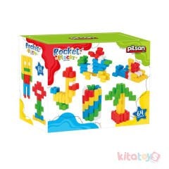 Roket Bloklar 64 Parça (Rocket  Lego Yapı Oyuncakları)