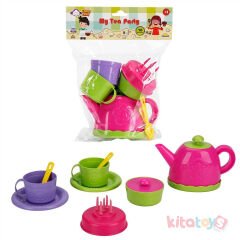 ÇAY Seti 16 Parça-Little Chef-Pasta-Poşette-4684 Oyuncak