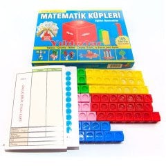 Çok Amaçlı Cubic Matematik Küpleri 105 Parça (Eğitici Birim Oyuncak Gereci)