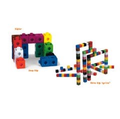 Çok Amaçlı Cubic Matematik Küpleri 105 Parça (Eğitici Birim Oyuncak Gereci)