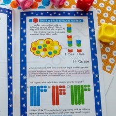 Çok Amaçlı Cubic Matematik Küpleri 105 Parça (Eğitici Birim Oyuncak Gereci)