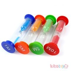 Kum Saati Seti 20 Parça (Kutulu) Farklı Zaman Ölçülerinde