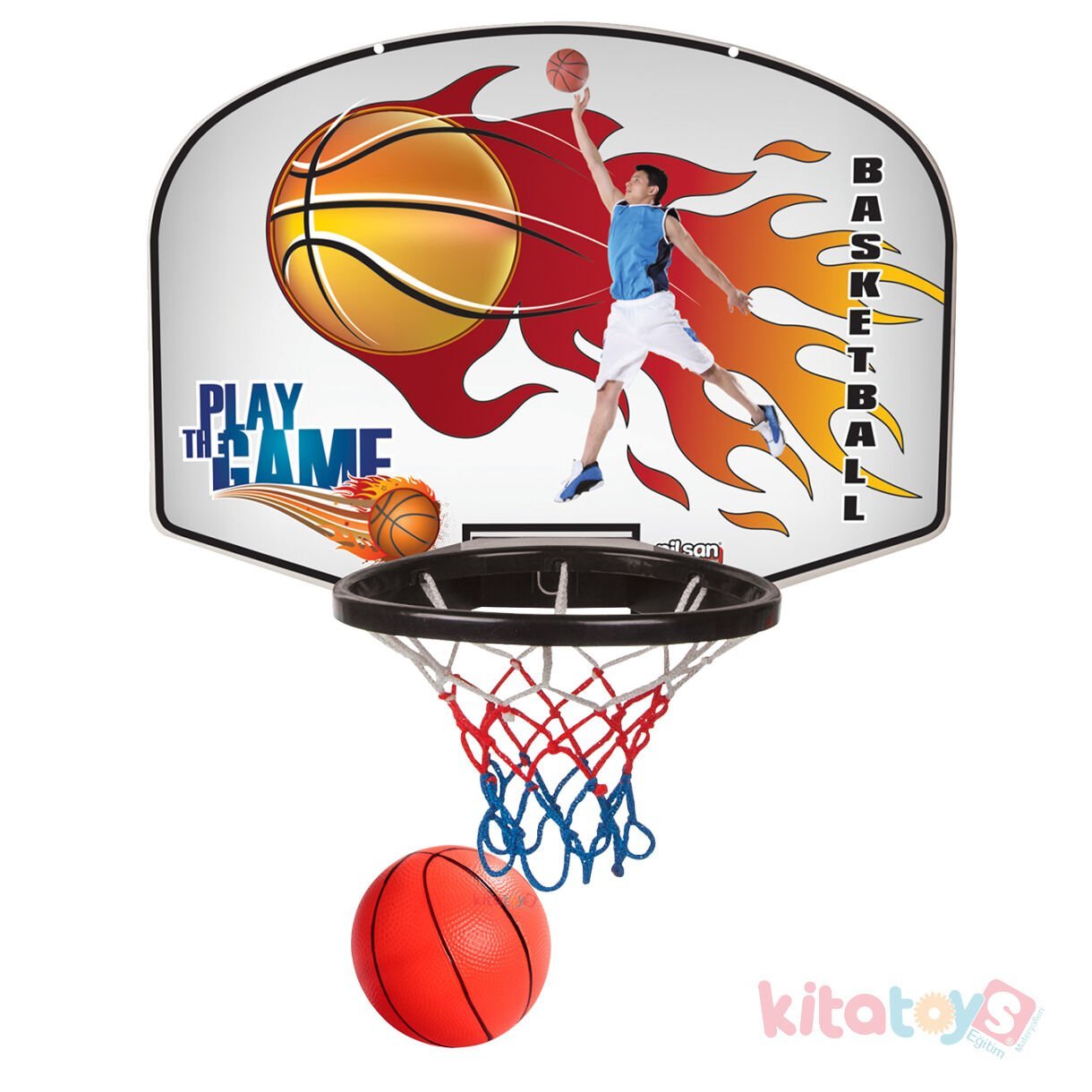 Süper Basketbol Potası Seti ASKILI (Plastik-Spor) Pilsan