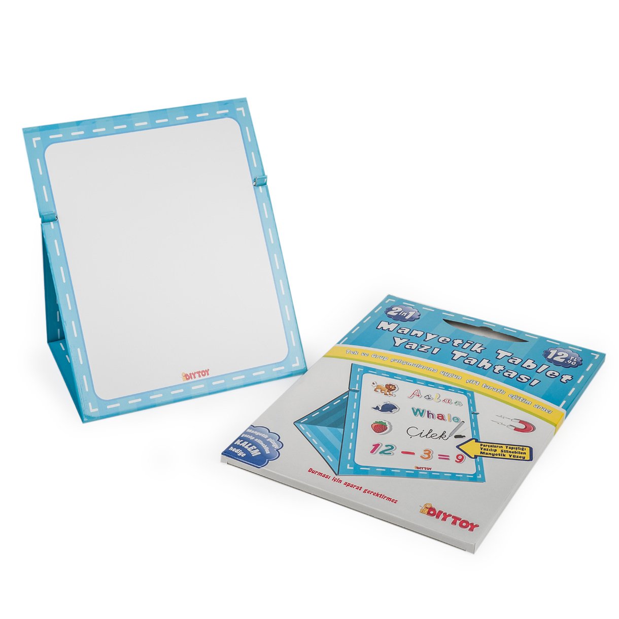 Manyetik Yazı Tahtası 24X34 (Manyetik Kart Tahtası) Mavi