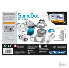 Sumo Bot Robot (STEM /Robotik Oyuncak) Clementoni 64955
