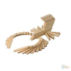 Red City 100 Parça Ahşap Bloklar Redka 5200