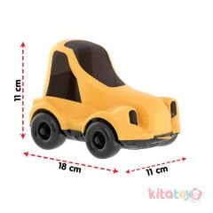 Tonton Arabalar 4'Lü Set Sağlam Oyuncak 07 655