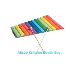 Ksilofon 12 Notalı (Büyük) Ahşap Müzik Aletleri