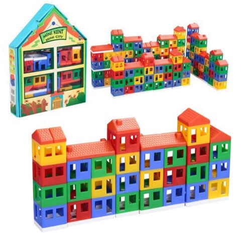 Mini Kent 40 Prç. (Anaokulu-Kreş Oyuncakları)