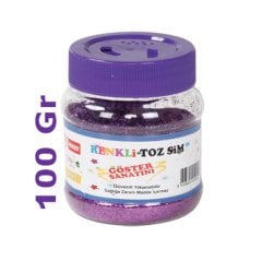 Toz Sim 100 gr MOR Renk (Sanat Etkinliği Malzemeleri)