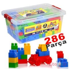 Kutulu Lego Bloklar 286 Parça (İnşa Yapı Oyuncak) ANT