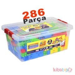 Kutulu Lego Bloklar 286 Parça (İnşa Yapı Oyuncak) ANT