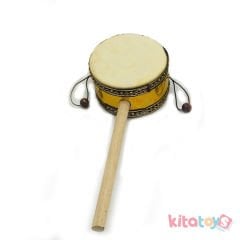 Tef (Boncuklu Tef) Müzik Aleti İpli Davul