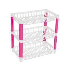 3'lü Hamarat Mutfak Seti 36 Parça (Anaokulu Evcilik Oyuncakları) Üç Katlı