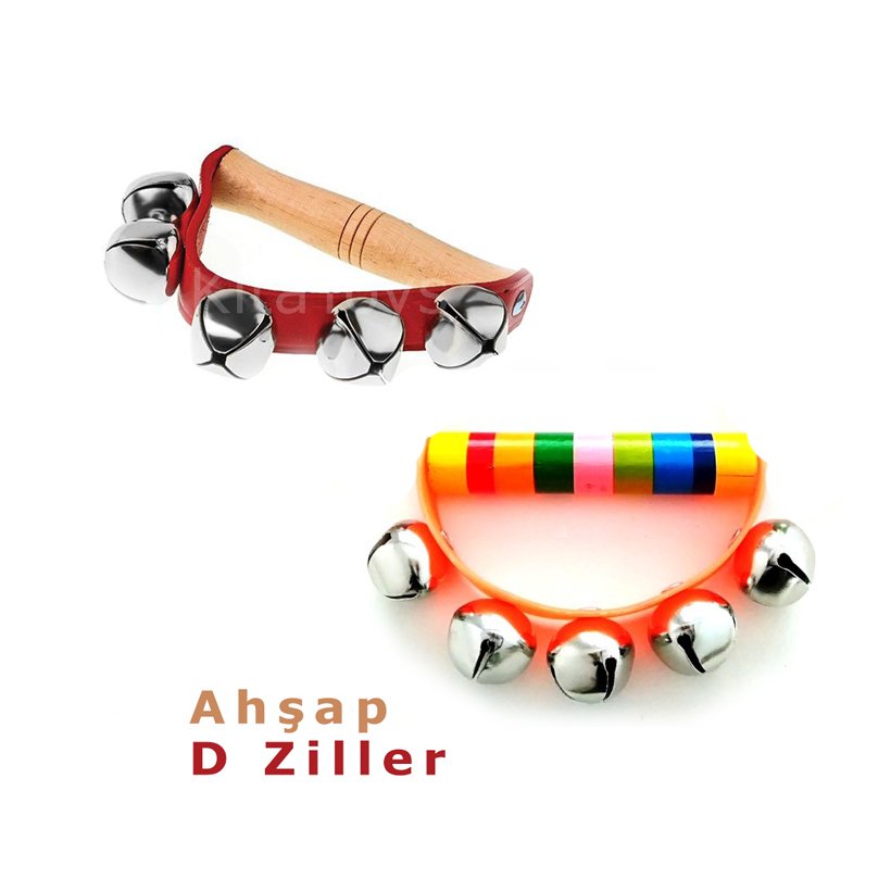 Saplı Zil 1 Adet (Tutmalı D Zil) Müzik Aletleri