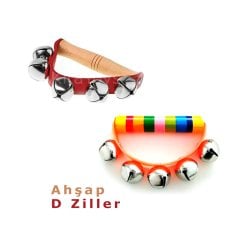 Saplı Zil 1 Adet (Tutmalı D Zil) Müzik Aletleri