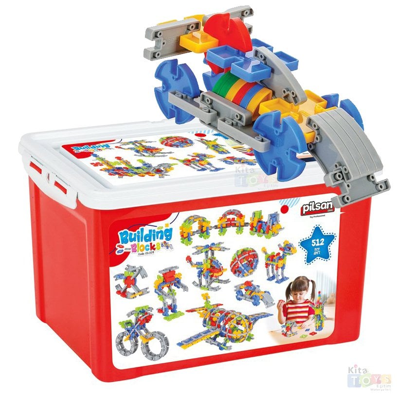 Building Bloklar (512 Parça Lego) Anaokulu Eğitici Oyuncakları