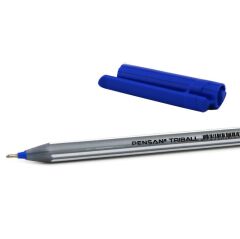12'Li Triball Tükenmez Kalem MAVİ 1.0 mm Uç 01003 Pensan