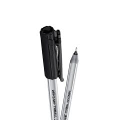 12'Li Triball Tükenmez Kalem SİYAH 1.0 mm Uç 01003 Pensan