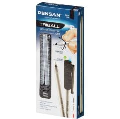12'Li Triball Tükenmez Kalem SİYAH 1.0 mm Uç 01003 Pensan