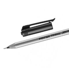 12'Li Triball Tükenmez Kalem SİYAH 1.0 mm Uç 01003 Pensan