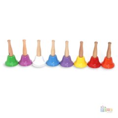 Müzik Çanları 8 Notalı Set (Gökkuşağı Zilleri)